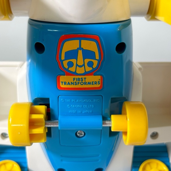 Vintage 80s Playskool Takara My First Transformer Jet-Kun Made in Japan (33Y) - Picture 5 of 7